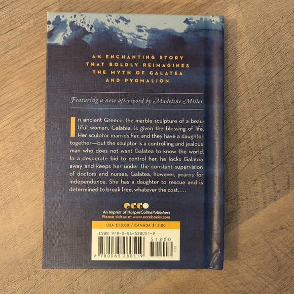 🚨3 for $15🚨 Book: Galatea by Madeline Miller - Picture 2 of 2